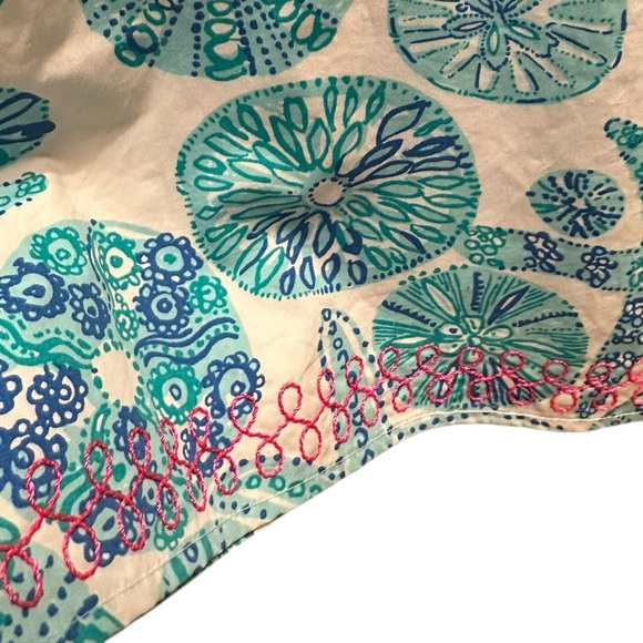 Lilly Pulitzer Colorful Sleeveless Dress with Sea Motif size M - Picture 5 of 8
